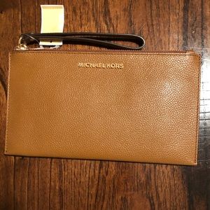 Michael Kors Large Zip Clutch Wristlet